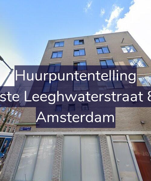 Foto gevel Huurpuntentelling voor Eerste Leeghwaterstraat 8-A, Amsterdam