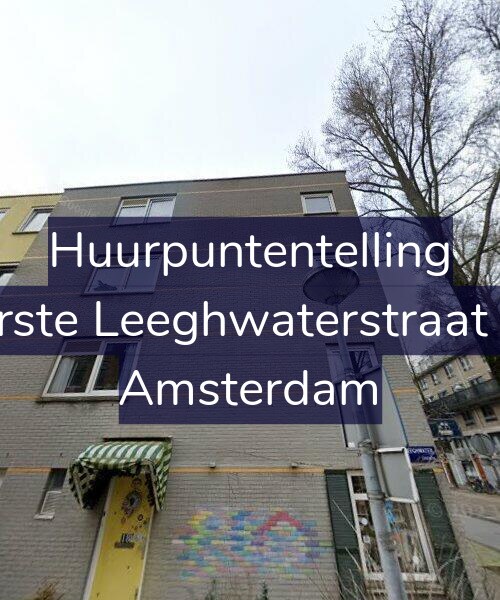 Foto gevel Huurpuntentelling voor Eerste Leeghwaterstraat 18, Amsterdam
