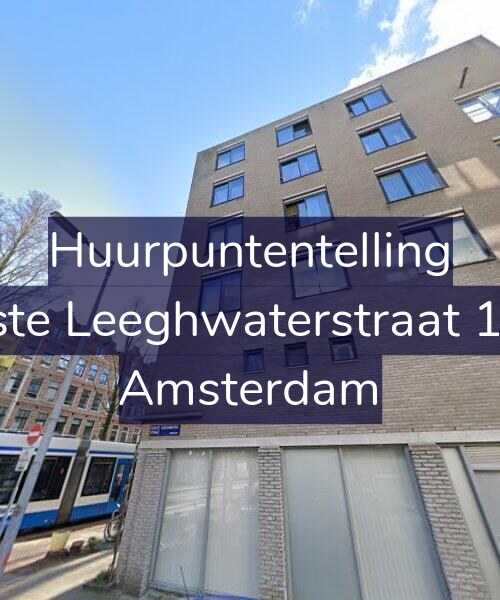 Foto gevel Huurpuntentelling voor Eerste Leeghwaterstraat 10-B, Amsterdam