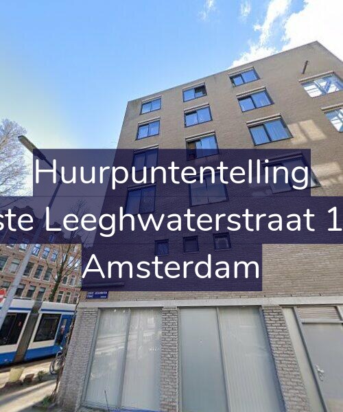 Foto gevel Huurpuntentelling voor Eerste Leeghwaterstraat 10-A, Amsterdam