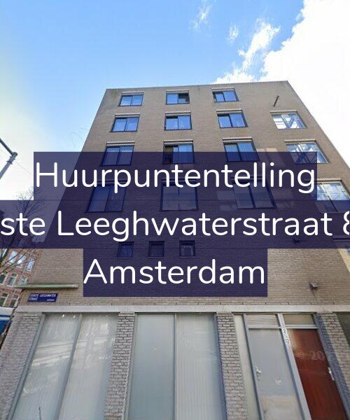 Foto gevel Huurpuntentelling voor Eerste Leeghwaterstraat 8-C, Amsterdam