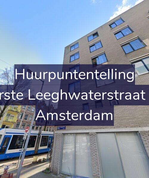 Foto gevel Huurpuntentelling voor Eerste Leeghwaterstraat 12, Amsterdam