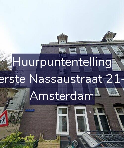 Foto gevel Huurpuntentelling voor Eerste Nassaustraat 21-4, Amsterdam