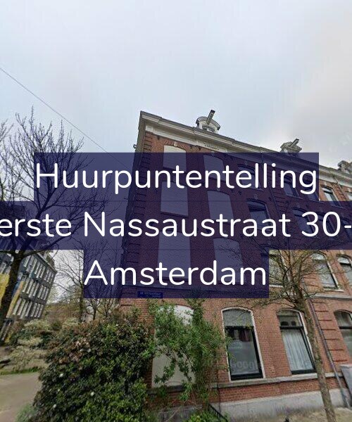 Foto gevel Huurpuntentelling voor Eerste Nassaustraat 30-E, Amsterdam