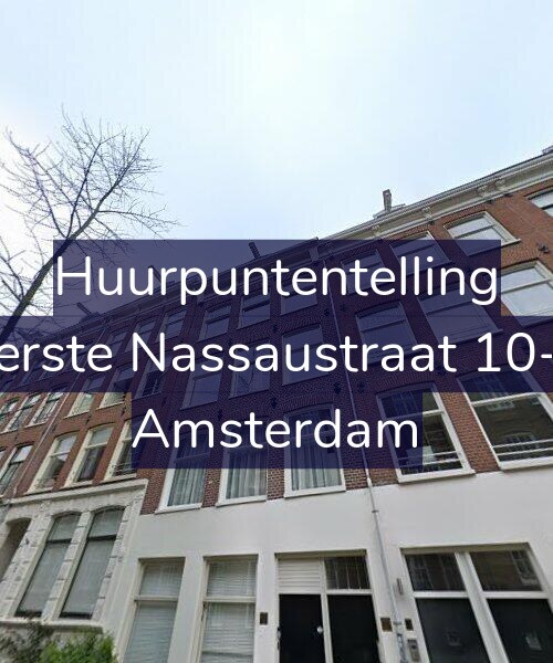 Foto gevel Huurpuntentelling voor Eerste Nassaustraat 10-3, Amsterdam