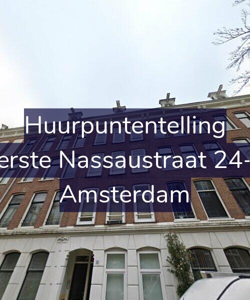Foto gevel Huurpuntentelling voor Eerste Nassaustraat 24-3, Amsterdam