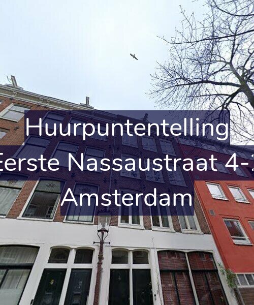 Foto gevel Huurpuntentelling voor Eerste Nassaustraat 4-2, Amsterdam