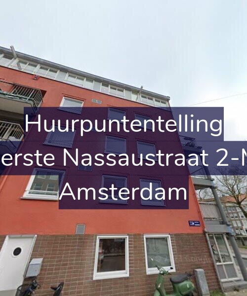 Foto gevel Huurpuntentelling voor Eerste Nassaustraat 2-M, Amsterdam