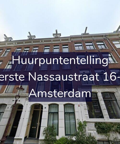Foto gevel Huurpuntentelling voor Eerste Nassaustraat 16-4, Amsterdam