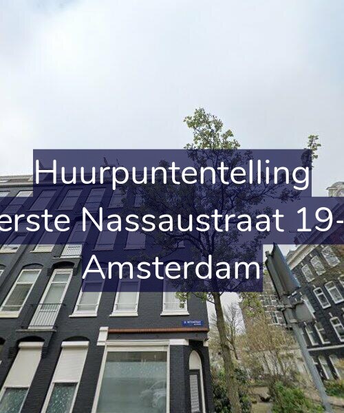 Foto gevel Huurpuntentelling voor Eerste Nassaustraat 19-2, Amsterdam