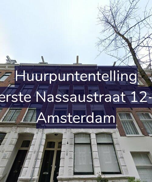 Foto gevel Huurpuntentelling voor Eerste Nassaustraat 12-3, Amsterdam