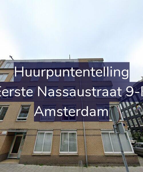 Foto gevel Huurpuntentelling voor Eerste Nassaustraat 9-B, Amsterdam