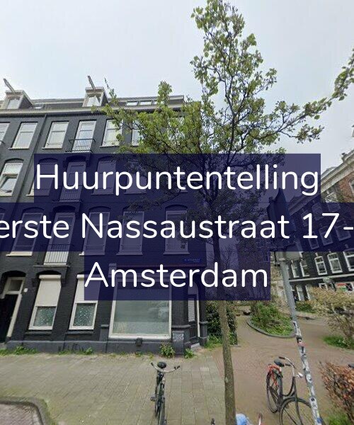 Foto gevel Huurpuntentelling voor Eerste Nassaustraat 17-H, Amsterdam