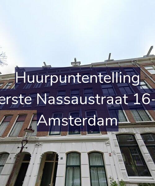 Foto gevel Huurpuntentelling voor Eerste Nassaustraat 16-3, Amsterdam