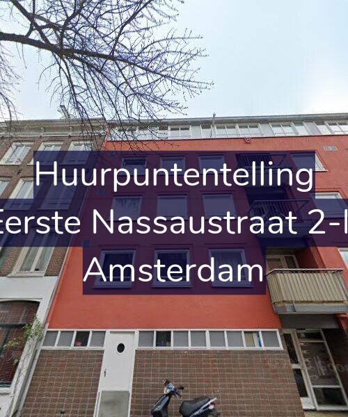 Foto gevel Huurpuntentelling voor Eerste Nassaustraat 2-K, Amsterdam