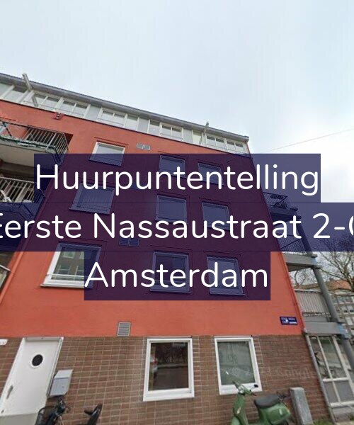 Foto gevel Huurpuntentelling voor Eerste Nassaustraat 2-C, Amsterdam