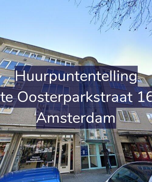 Foto gevel Huurpuntentelling voor Eerste Oosterparkstraat 168-D, Amsterdam