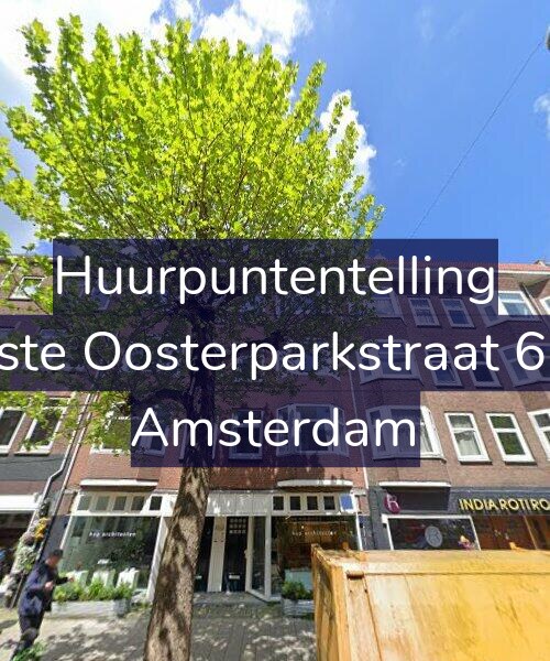 Foto gevel Huurpuntentelling voor Eerste Oosterparkstraat 65-1, Amsterdam