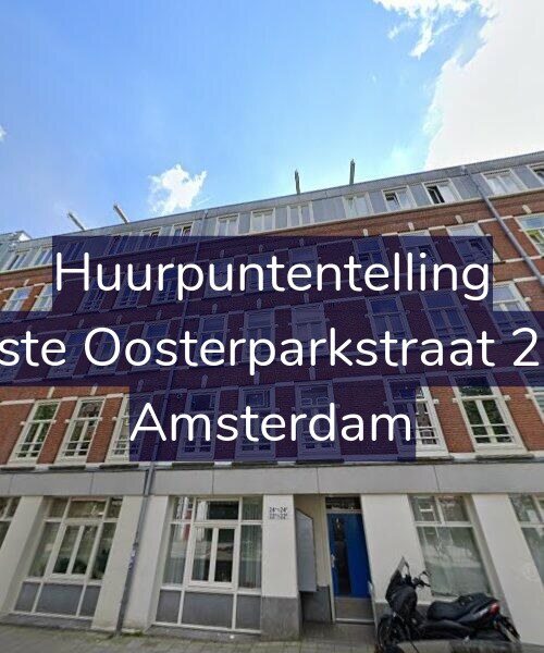Foto gevel Huurpuntentelling voor Eerste Oosterparkstraat 24-E, Amsterdam