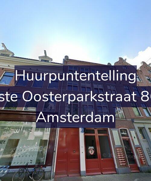 Foto gevel Huurpuntentelling voor Eerste Oosterparkstraat 86-C, Amsterdam