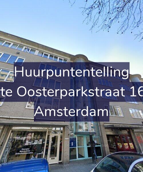 Foto gevel Huurpuntentelling voor Eerste Oosterparkstraat 168-B, Amsterdam