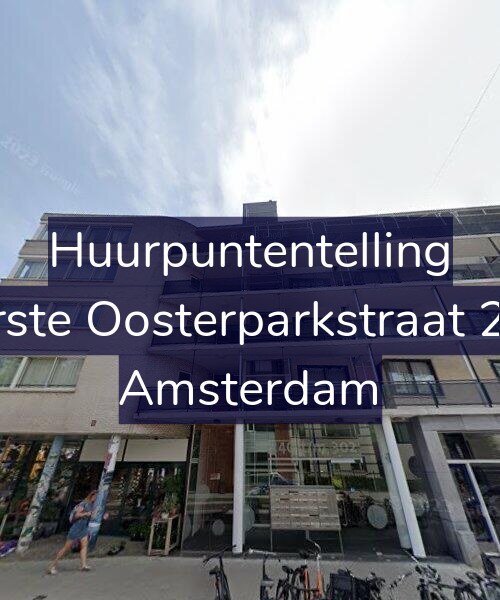 Foto gevel Huurpuntentelling voor Eerste Oosterparkstraat 282, Amsterdam