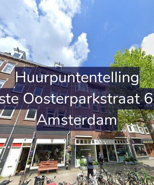 Foto gevel Huurpuntentelling voor Eerste Oosterparkstraat 63-1, Amsterdam