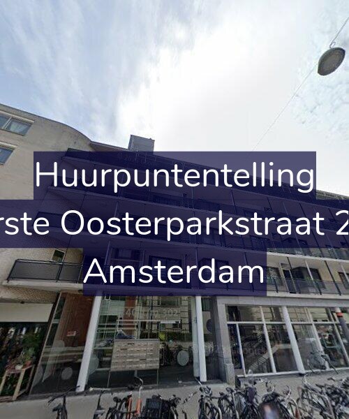 Foto gevel Huurpuntentelling voor Eerste Oosterparkstraat 242, Amsterdam