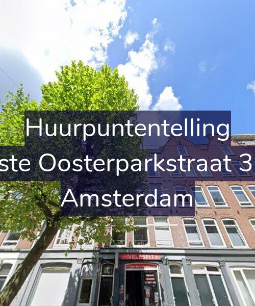 Foto gevel Huurpuntentelling voor Eerste Oosterparkstraat 33-2, Amsterdam