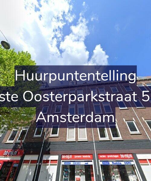Foto gevel Huurpuntentelling voor Eerste Oosterparkstraat 57-3, Amsterdam