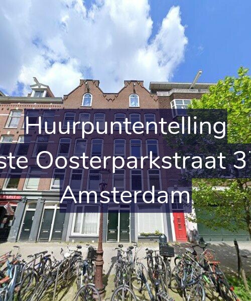 Foto gevel Huurpuntentelling voor Eerste Oosterparkstraat 37-H, Amsterdam
