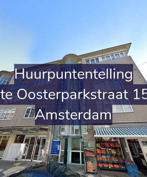 Foto gevel Huurpuntentelling voor Eerste Oosterparkstraat 156-N, Amsterdam