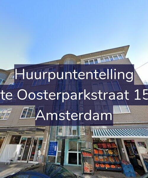 Foto gevel Huurpuntentelling voor Eerste Oosterparkstraat 156-D, Amsterdam