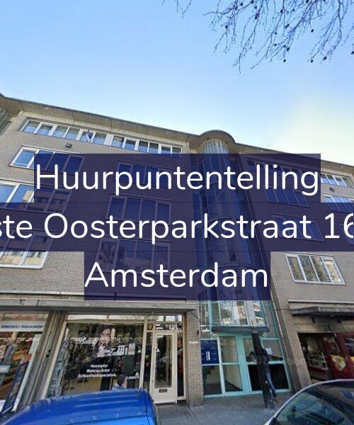 Foto gevel Huurpuntentelling voor Eerste Oosterparkstraat 168-F, Amsterdam