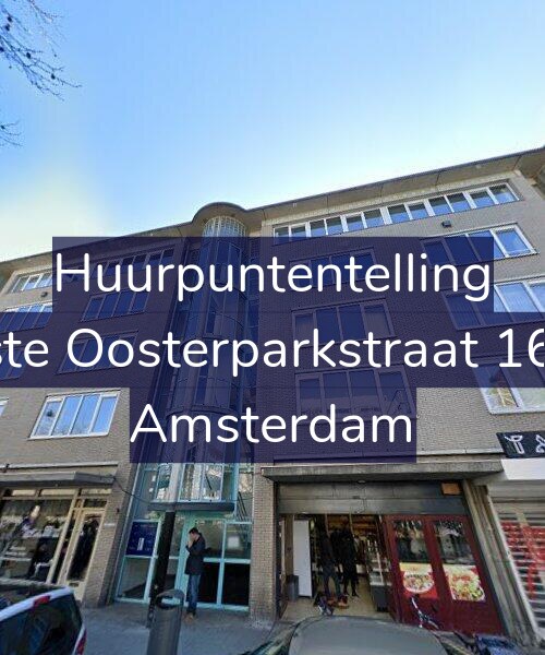 Foto gevel Huurpuntentelling voor Eerste Oosterparkstraat 168-K, Amsterdam