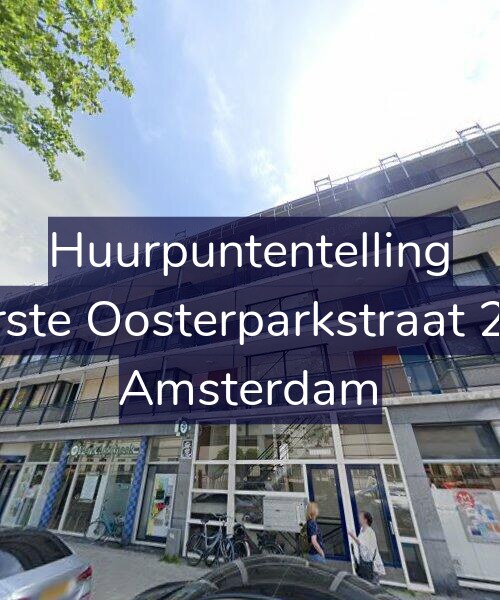 Foto gevel Huurpuntentelling voor Eerste Oosterparkstraat 208, Amsterdam
