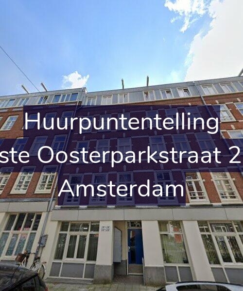 Foto gevel Huurpuntentelling voor Eerste Oosterparkstraat 28-E, Amsterdam