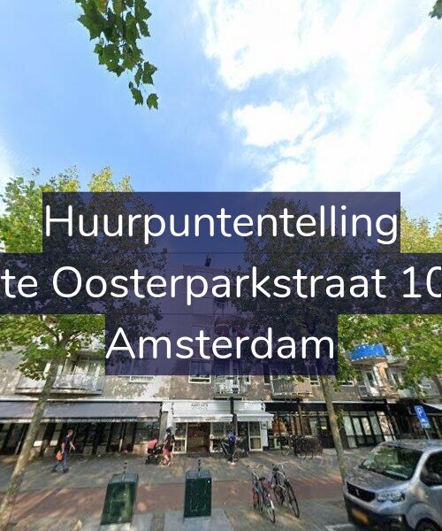 Foto gevel Huurpuntentelling voor Eerste Oosterparkstraat 107-B, Amsterdam