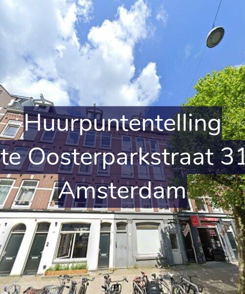 Foto gevel Huurpuntentelling voor Eerste Oosterparkstraat 31-2A, Amsterdam