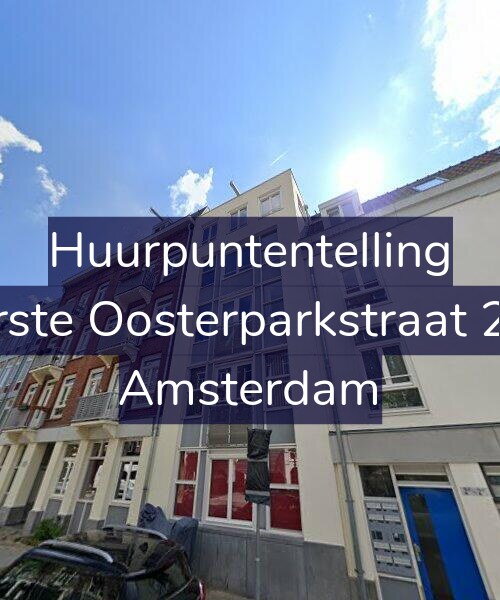 Foto gevel Huurpuntentelling voor Eerste Oosterparkstraat 2-B, Amsterdam