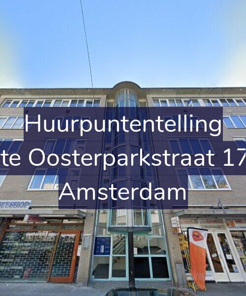 Foto gevel Huurpuntentelling voor Eerste Oosterparkstraat 174-G, Amsterdam