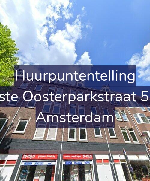 Foto gevel Huurpuntentelling voor Eerste Oosterparkstraat 59-2, Amsterdam