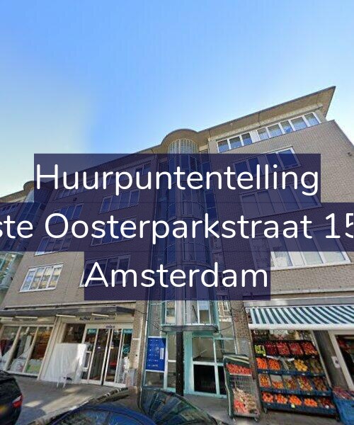 Foto gevel Huurpuntentelling voor Eerste Oosterparkstraat 156-L, Amsterdam