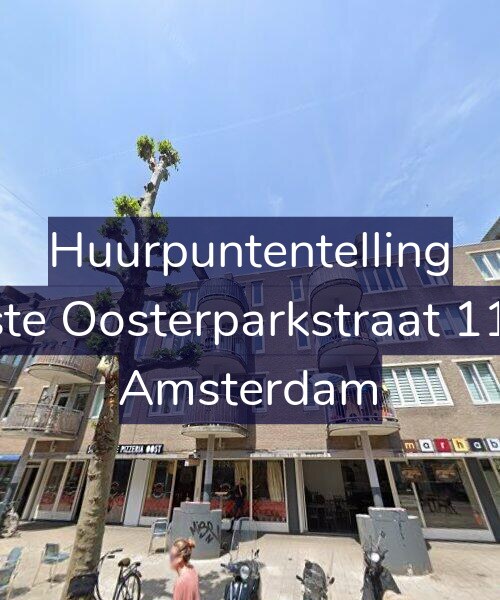 Foto gevel Huurpuntentelling voor Eerste Oosterparkstraat 115-E, Amsterdam
