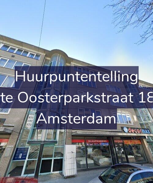 Foto gevel Huurpuntentelling voor Eerste Oosterparkstraat 186-A, Amsterdam