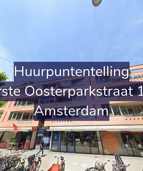 Foto gevel Huurpuntentelling voor Eerste Oosterparkstraat 175, Amsterdam