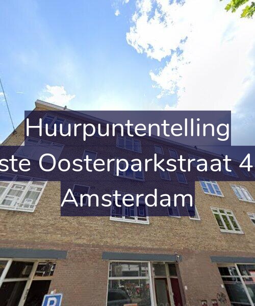 Foto gevel Huurpuntentelling voor Eerste Oosterparkstraat 46-2, Amsterdam
