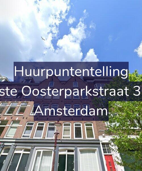 Foto gevel Huurpuntentelling voor Eerste Oosterparkstraat 37-2, Amsterdam