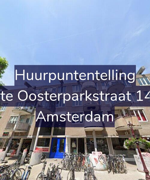 Foto gevel Huurpuntentelling voor Eerste Oosterparkstraat 141-B, Amsterdam