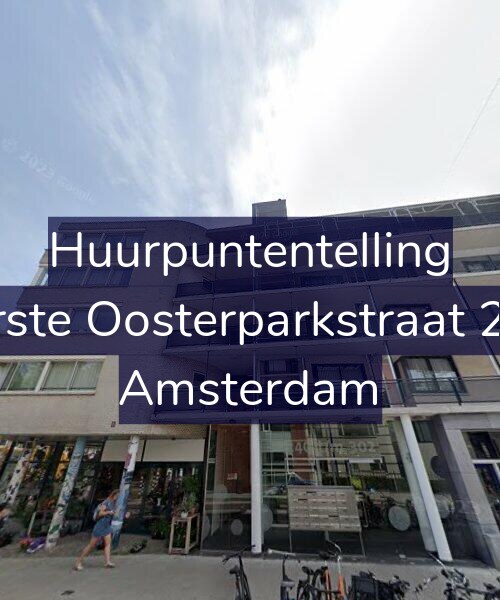 Foto gevel Huurpuntentelling voor Eerste Oosterparkstraat 288, Amsterdam